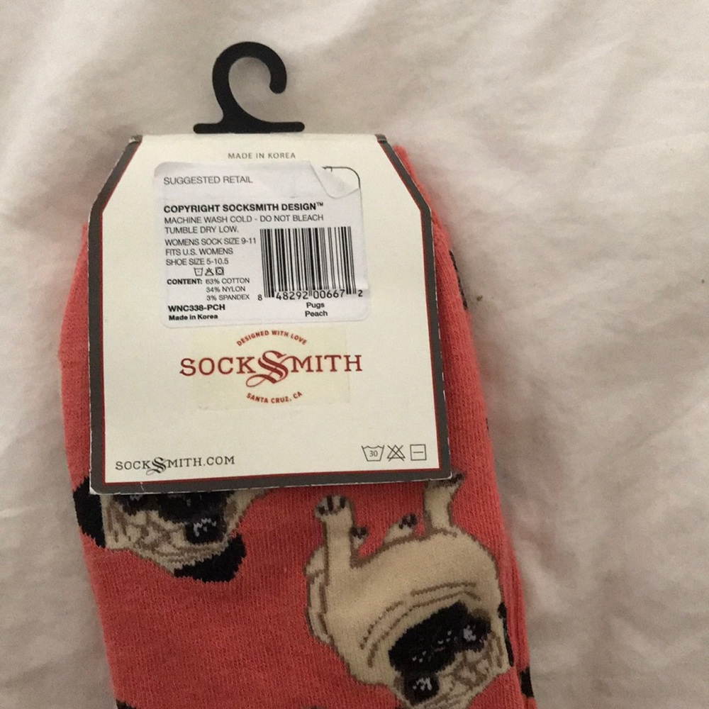 pug socks!! - Picture 2 of 2